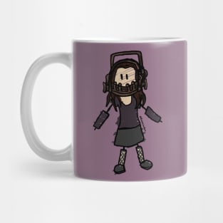 Reverse Bear Trap Amanda Stick Figure Mug